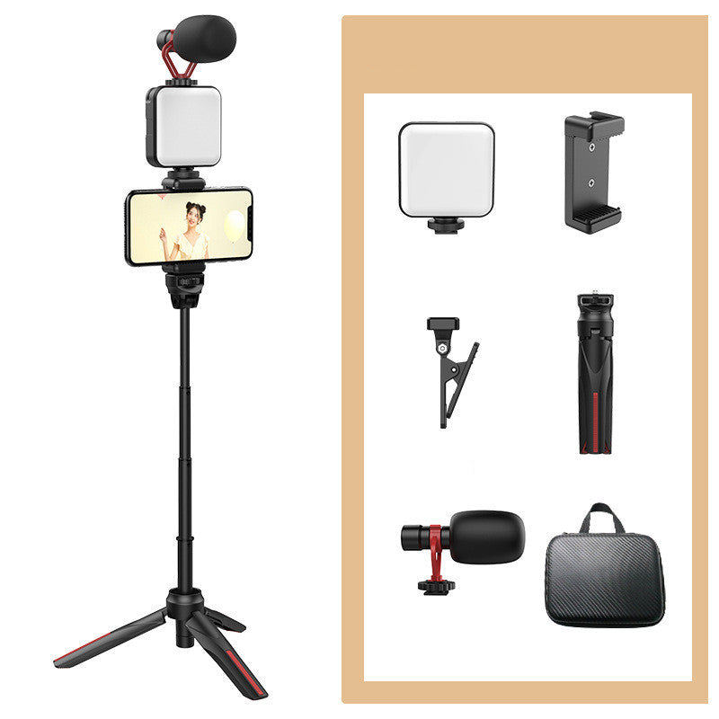Live Selfie Stick Fill Light Tripod