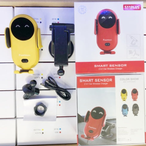 Infrared Induction Car Wireless Charger and Car Phone Holder