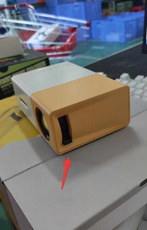 Portable 3D Led Mini Projector