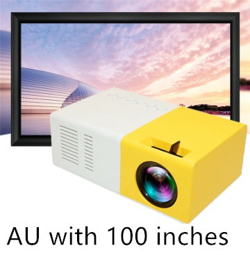 Portable 3D Led Mini Projector