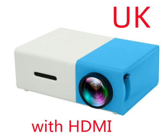 Portable 3D Led Mini Projector