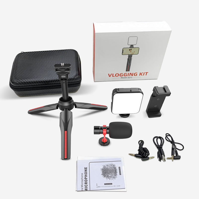 Live Selfie Stick Fill Light Tripod