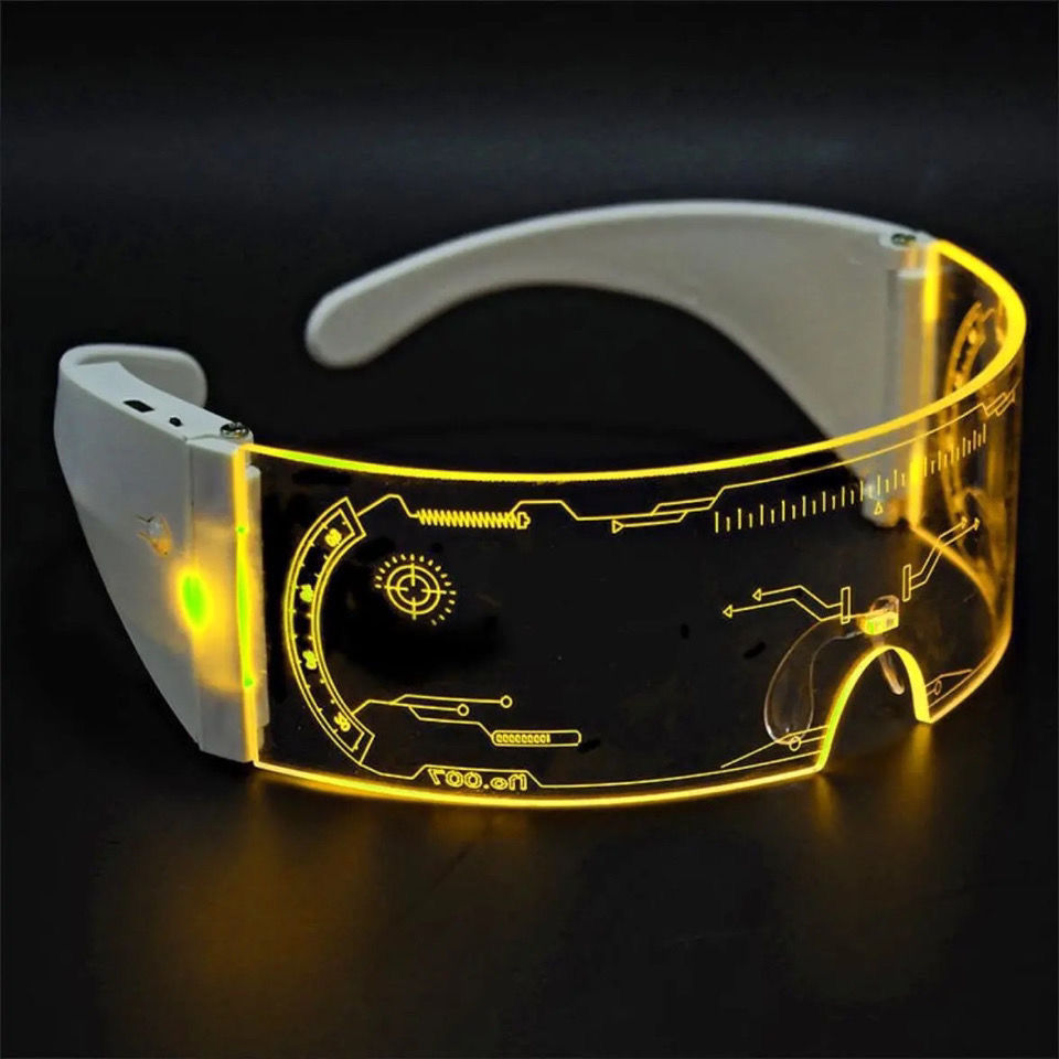 Luminous Glasses For Riding Night Travel Anti-collision