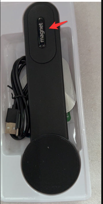 Magnetic Bendable Phone Holder and  Wireless Charger Phone Holder 15W Car Dash Mount