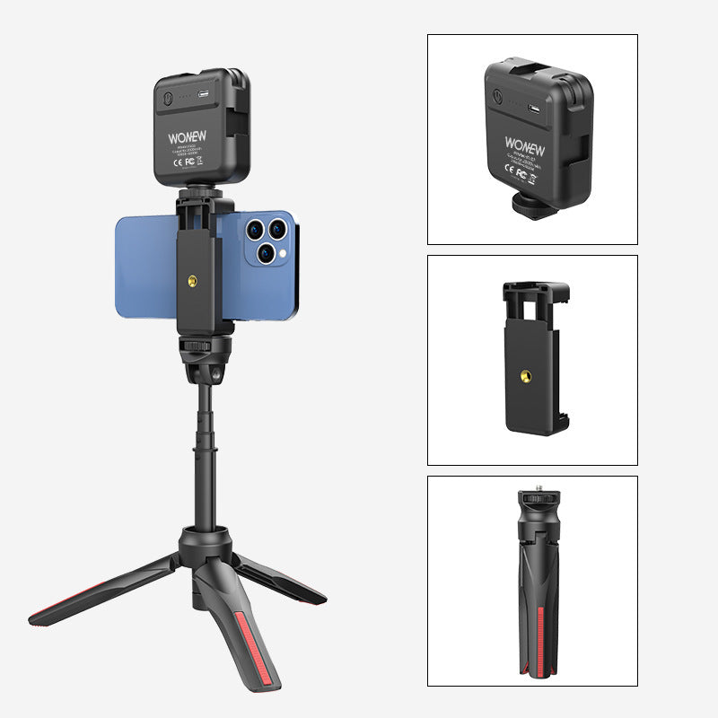 Live Selfie Stick Fill Light Tripod
