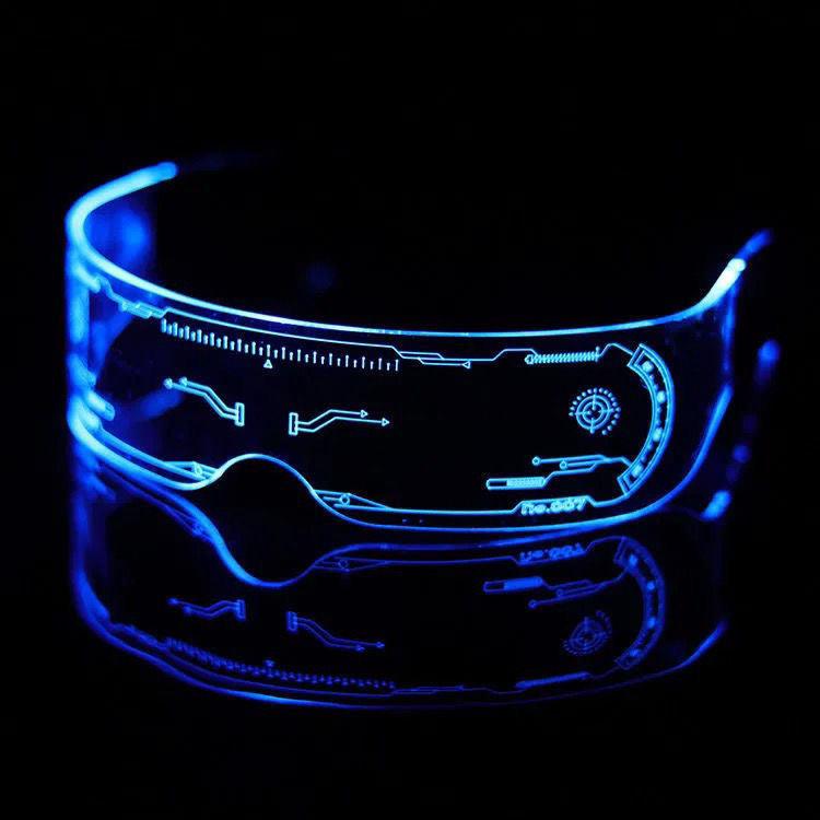Luminous Glasses For Riding Night Travel Anti-collision