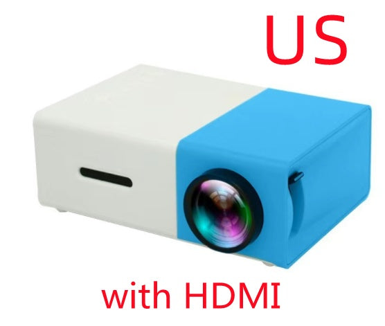Portable 3D Led Mini Projector