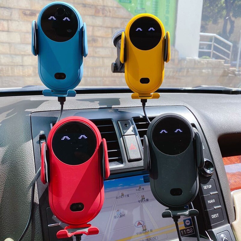 Infrared Induction Car Wireless Charger and Car Phone Holder