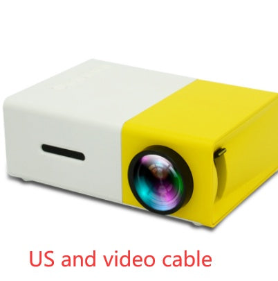 Portable 3D Led Mini Projector