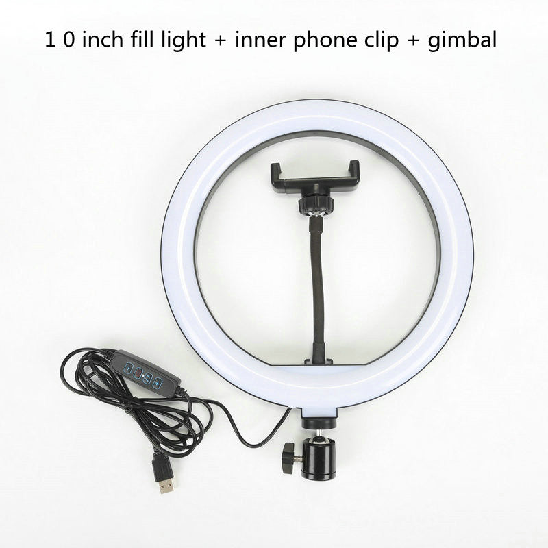 Mobile phone bracket light fill